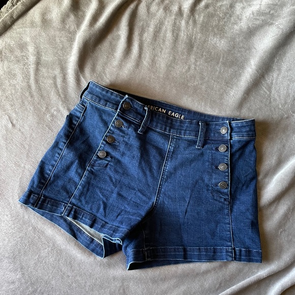 American Eagle Outfitters Pants - American Eagle high waisted jean shorts